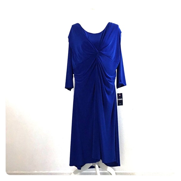 Chaps Dresses & Skirts - Chaps Royal Blue Dress Size 24W NWT